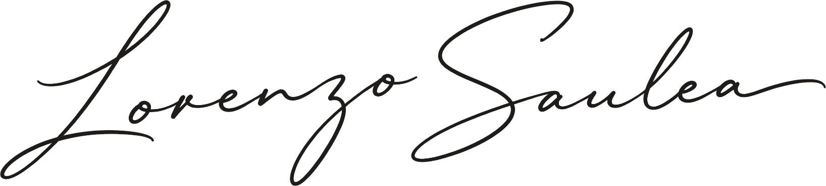 Lorenzo Saulea signature